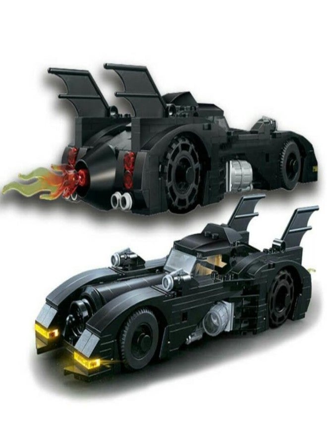 Babelly Black Bat Car Building Blocks Set,STEM Building Toys for Kids Brain Development & Hands-On Ability Improvement,325 Pieces Construction Toy for Boys & Girls Aged 6+ - Image 3